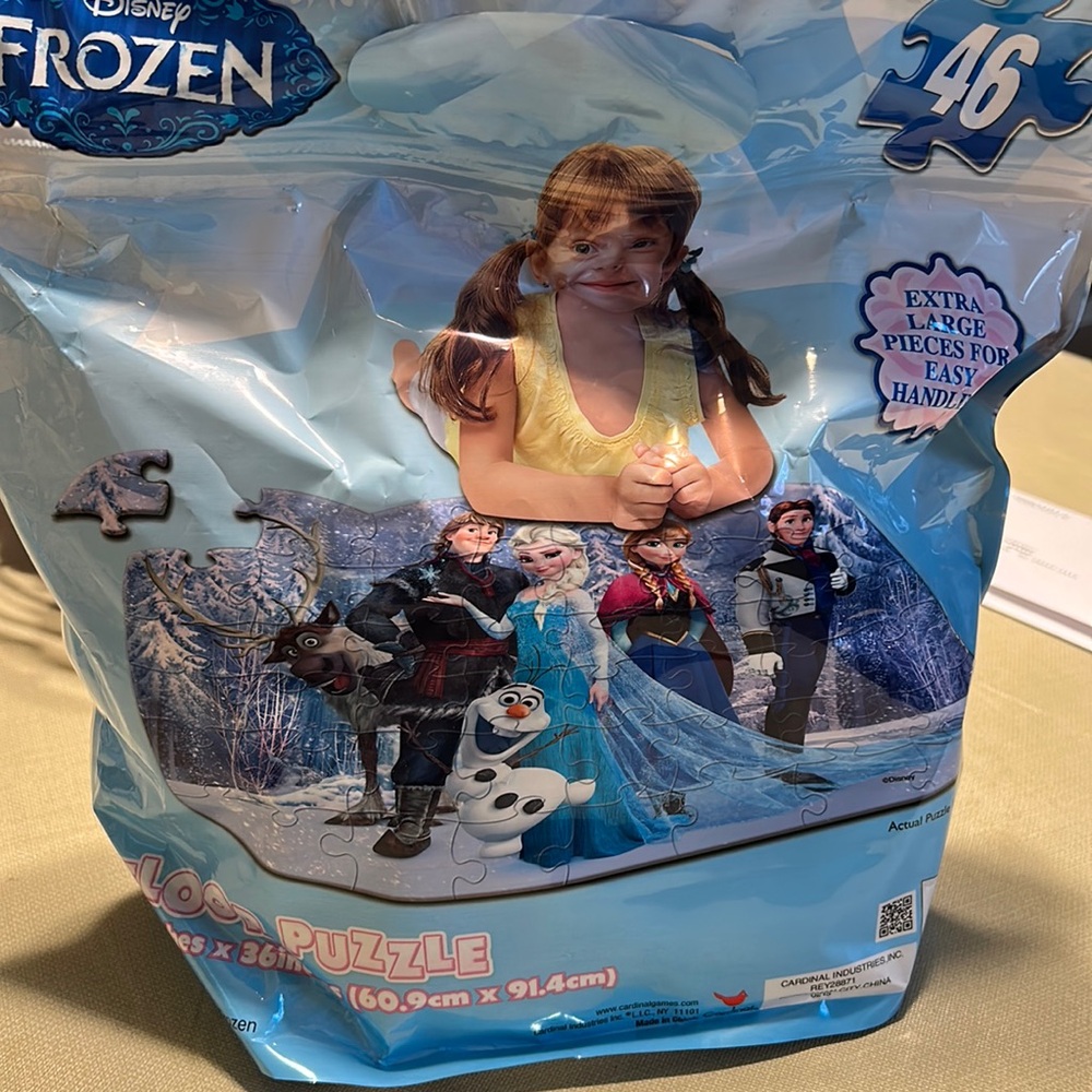 Disney Frozen floor puzzle